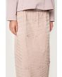 Fukkura poplin long skirt