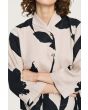Shadow blossom short jacket