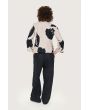 Shadow blossom short jacket