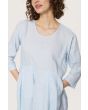 Airy linen short dress