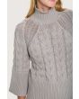 Kareshi cable-knit blouse