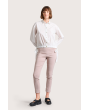 Magic stretch trousers with slits