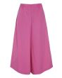 Paper poplin pants