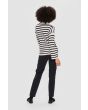 Peach stretch long trousers