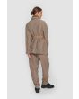 Lazy linen jacket with stones