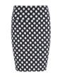 Blurred dot skirt