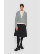 Gamine knit short cardigan
