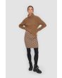 Blurred dot skirt