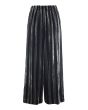 Velvet stripe pants