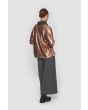 Oiled sequin jacket