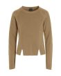 Wakasu wool blend blouse