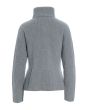 Gamine knit turtleneck blouse