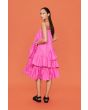 Paper poplin strap dress