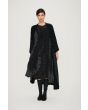 Black fan & red ribbon FSC dress