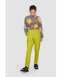 Paper poplin narrow pants