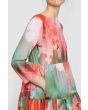 Colour dream & domino FSC long dress