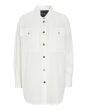 Blur cotton shirt with collar