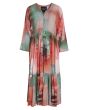 Colour dream & domino FSC wide dress