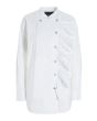 Core cotton flounce shirt
