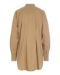 Core cotton flounce shirt