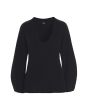 Dandelion knit blouse with v-neck