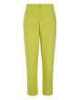 Paper poplin narrow pants