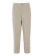 Peach stretch long trousers