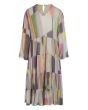 Soft colour block FSC dress