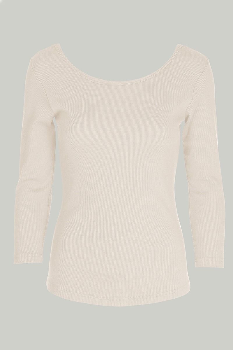 COLUMN JERSEY T-SHIRT