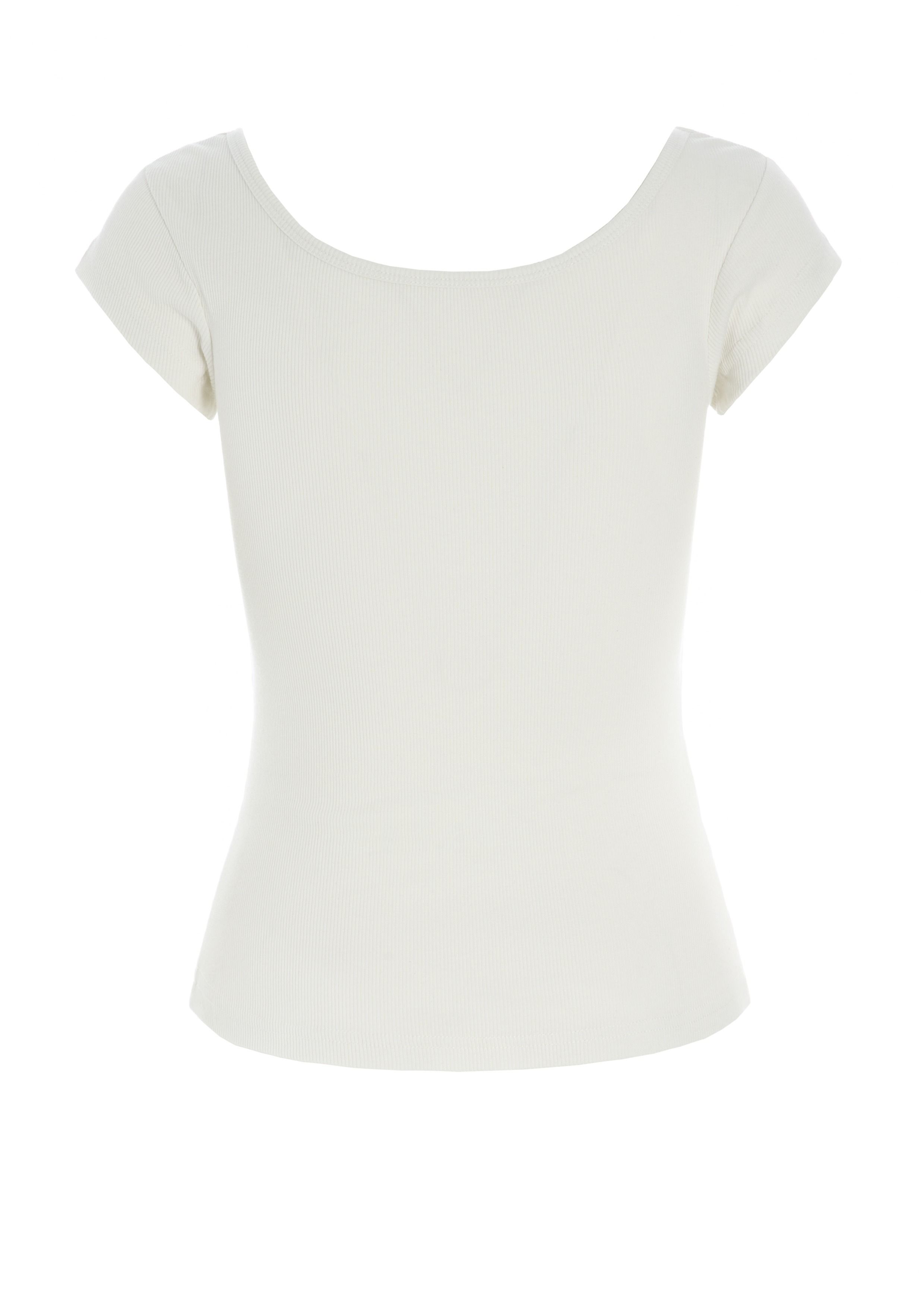COLUMN JERSEY T-SHIRT