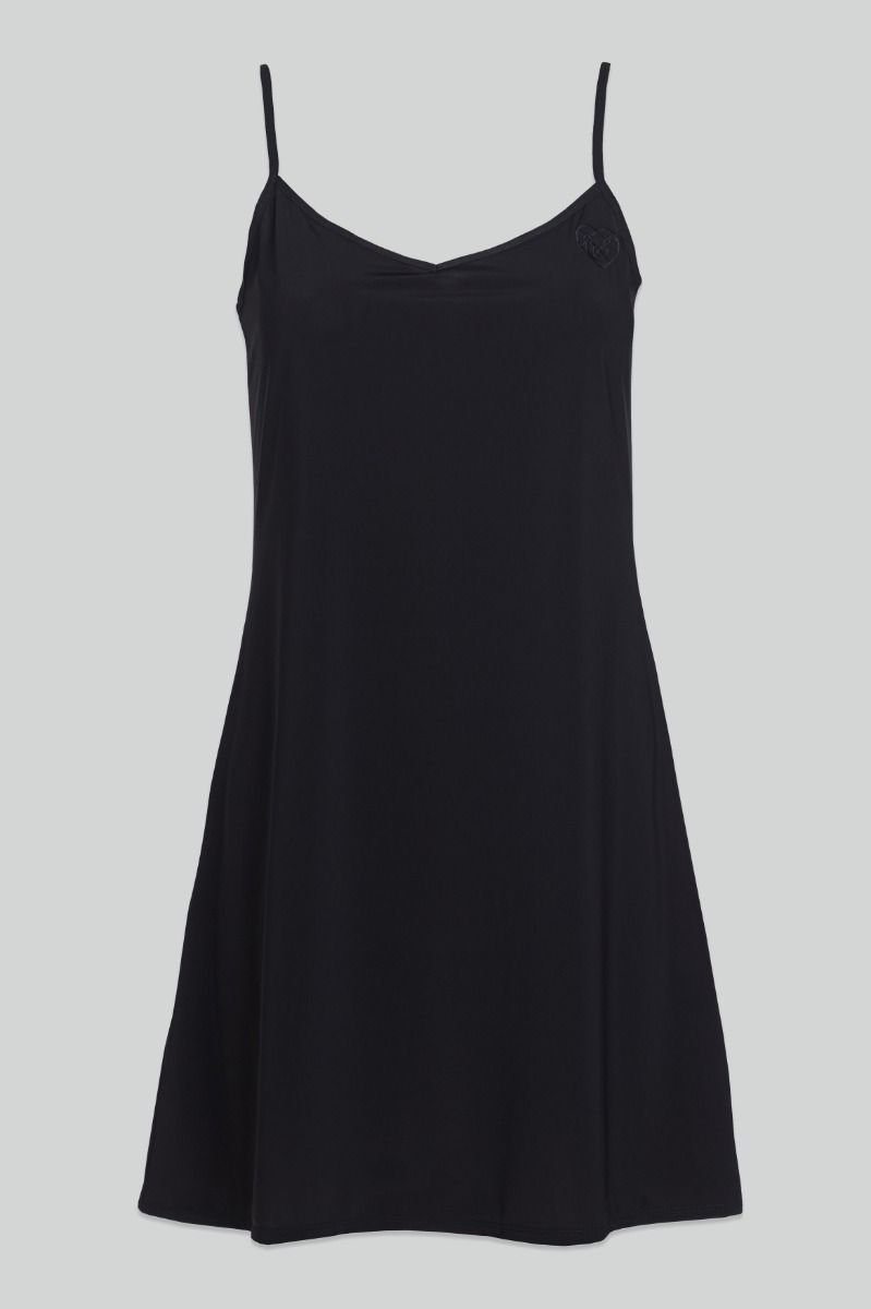 SYMBOL JERSEY SLIP DRESS