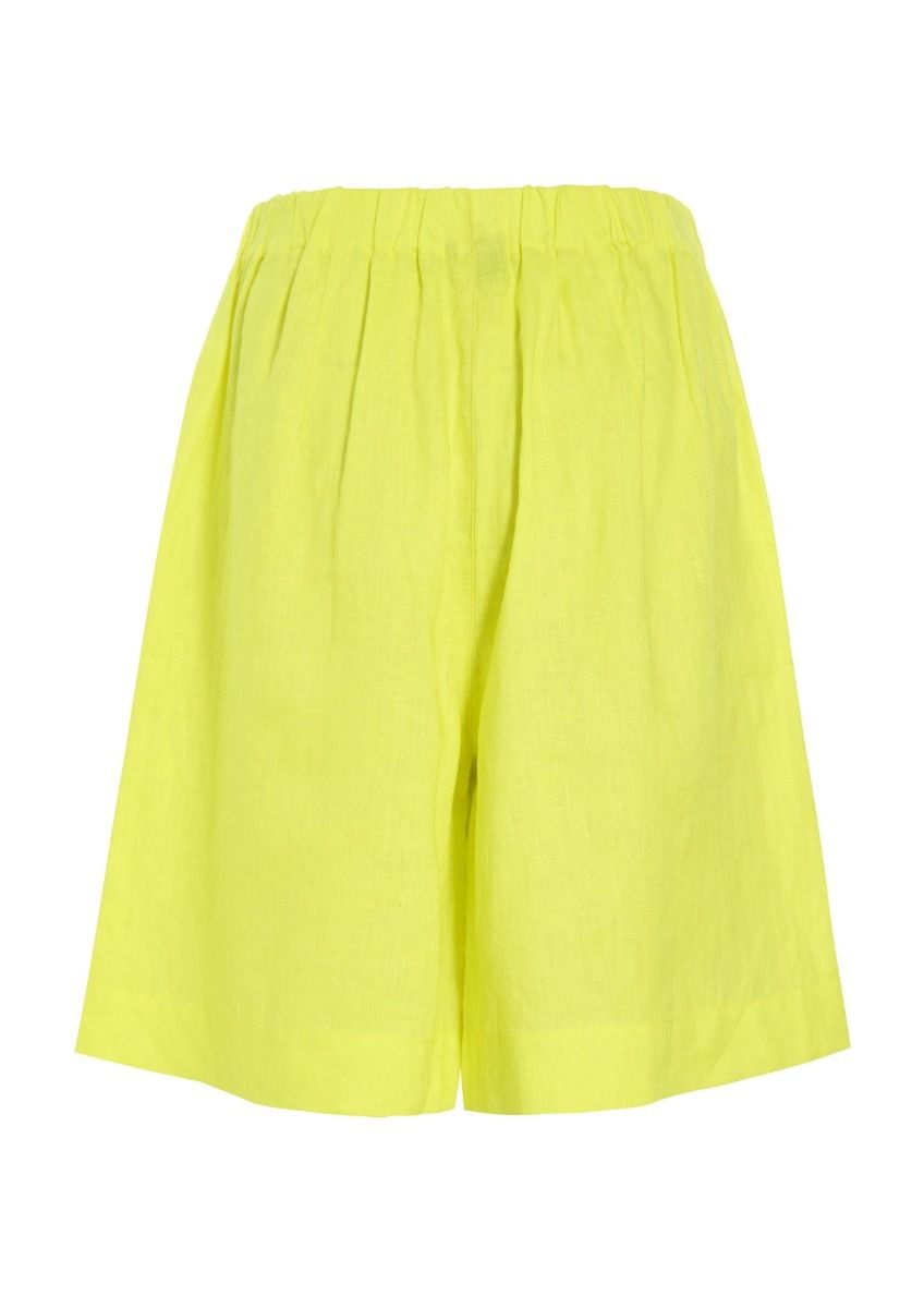 Airy linen shorts