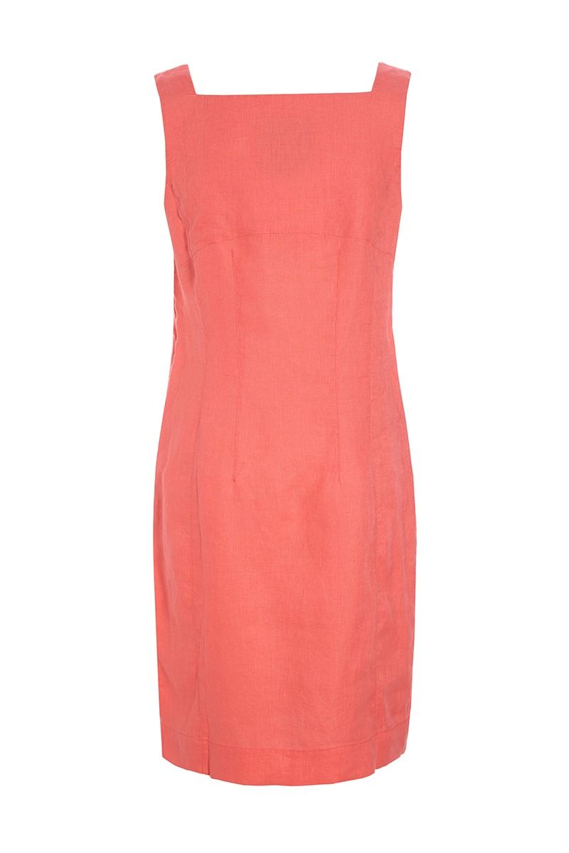 Airy linen short dress