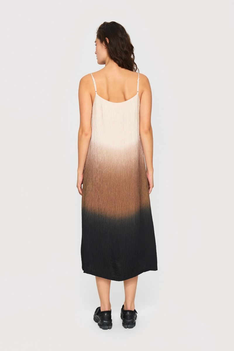 Summer dip dye strop kjole