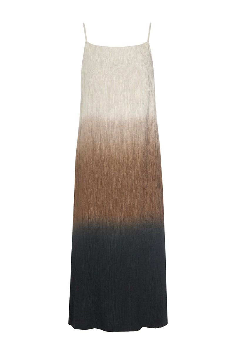 Summer dip dye strop kjole