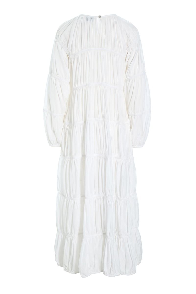 Vellum voile long dress