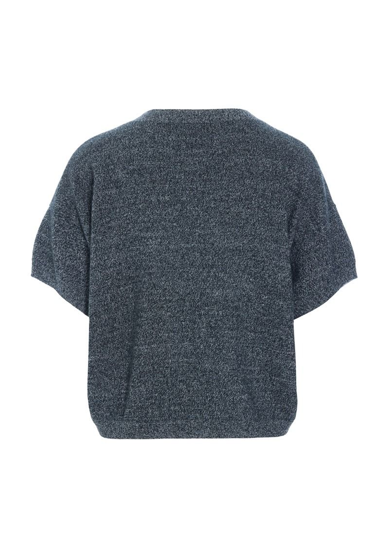 Cloud cashmere kortærmet bluse