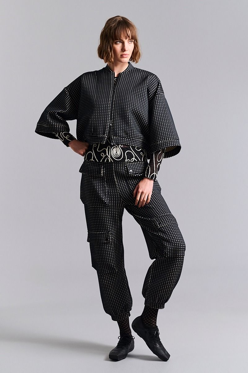 Scuba tiles bomber jakke