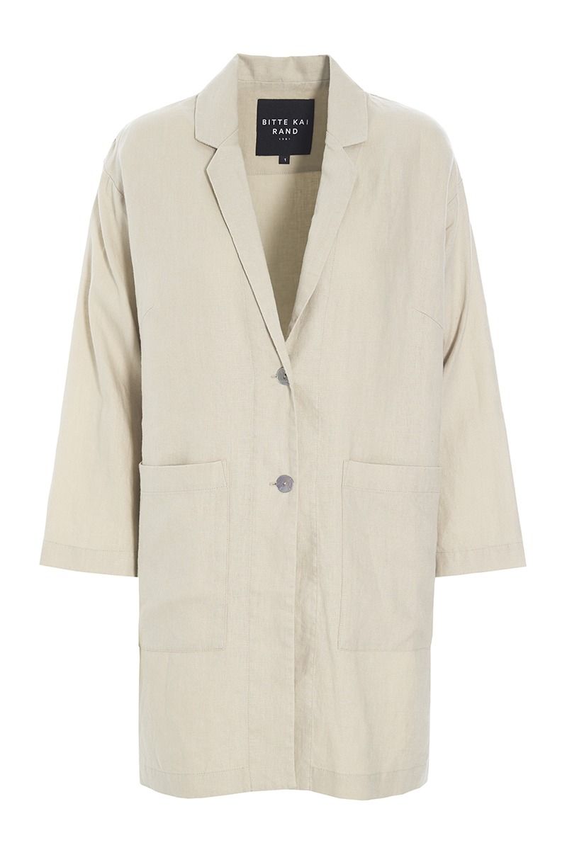 Lazy linen jacket