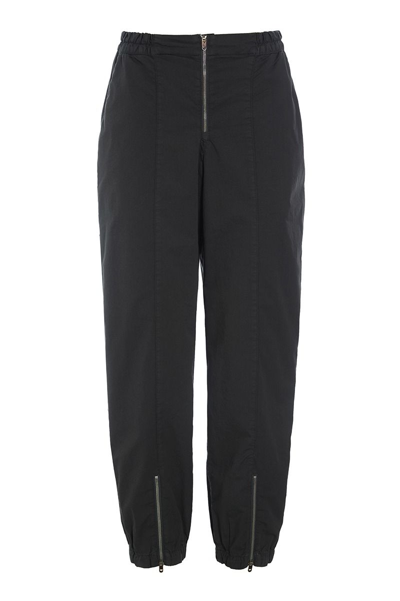 Senmei trousers with zippers