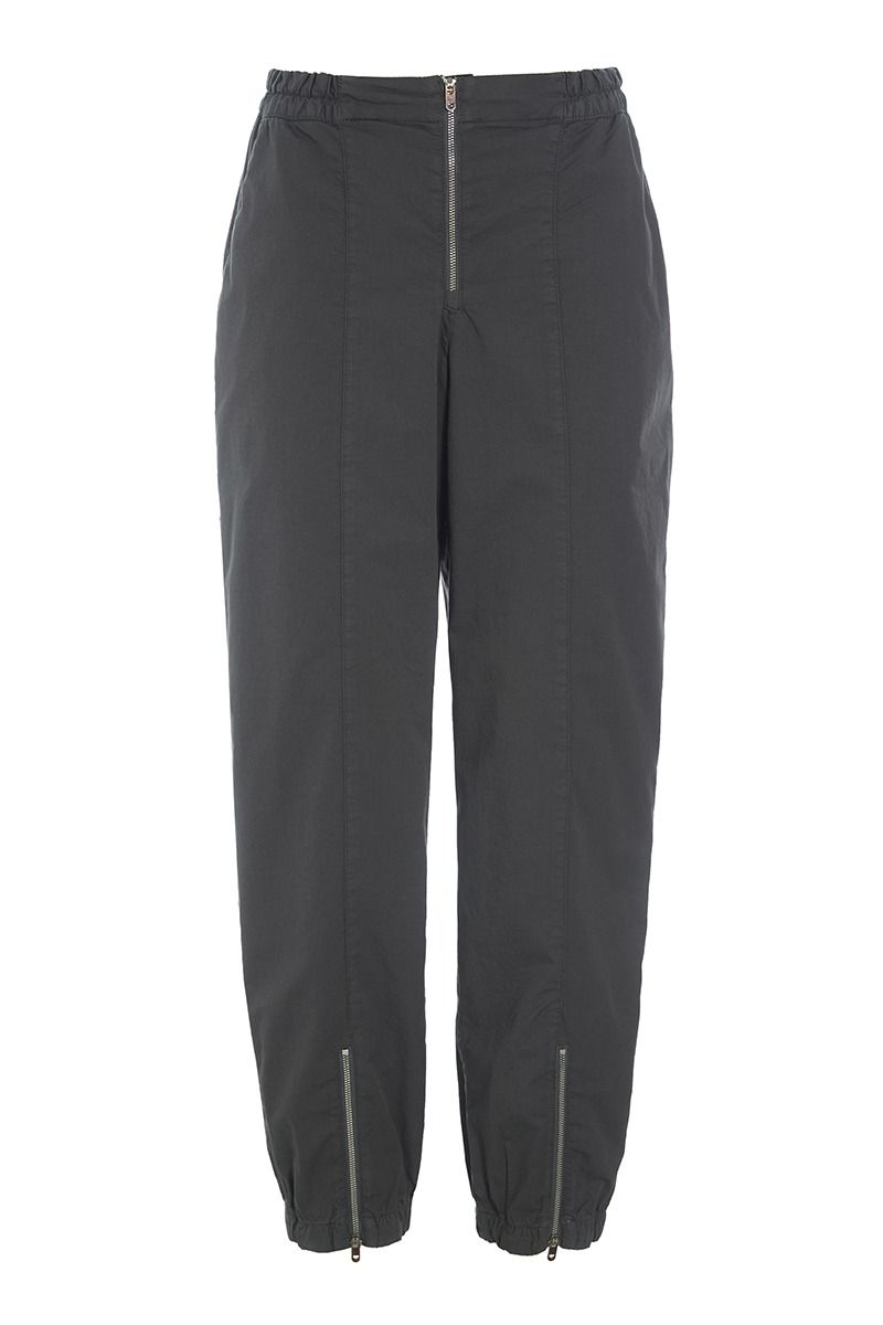Senmei trousers with zippers