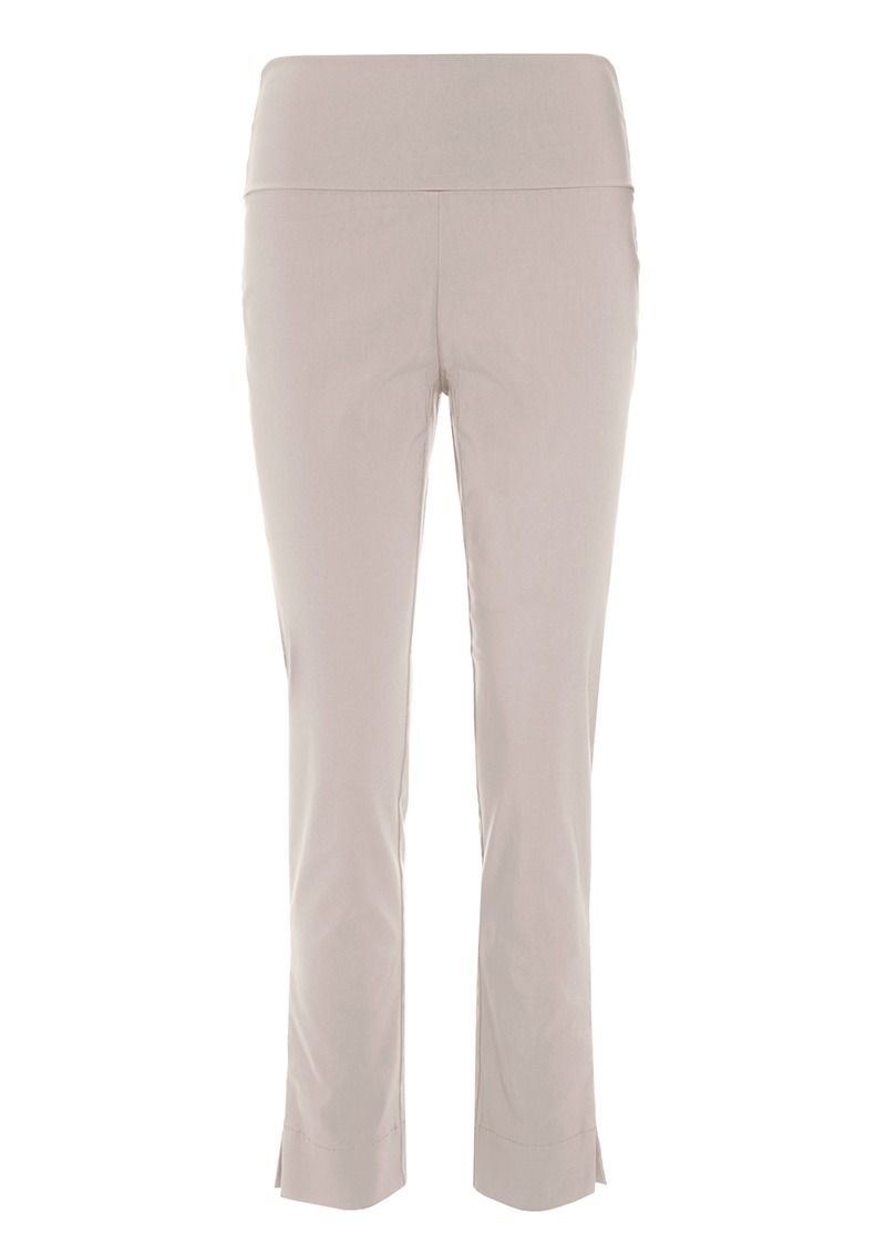 Magic stretch trousers with slits