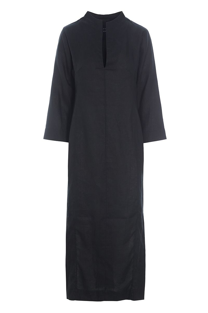 Airy linen long dress