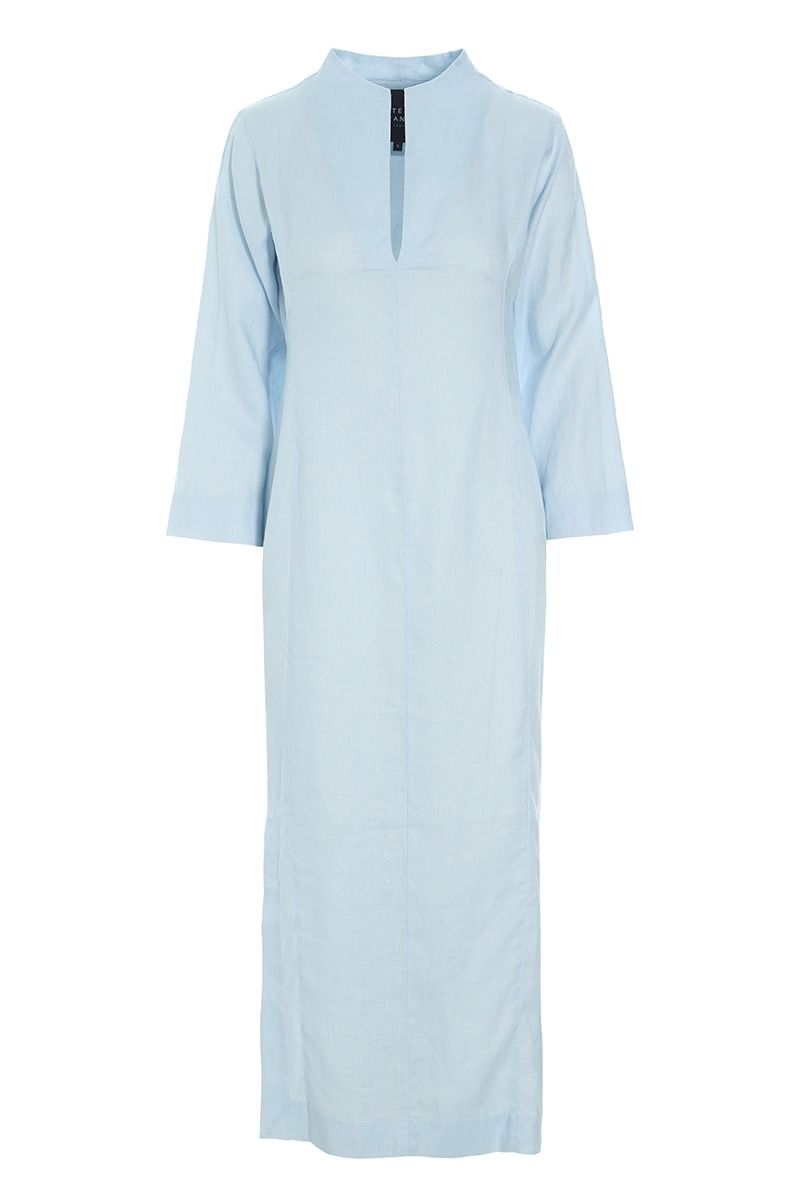 Airy linen long dress