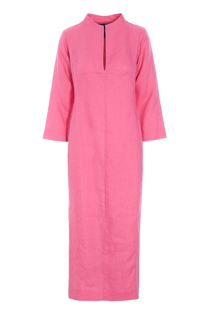 Airy linen long dress