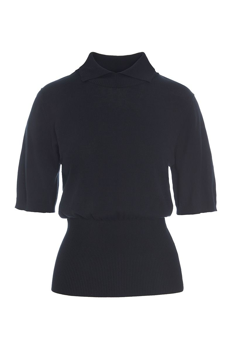 Bloom short-sleeved blouse