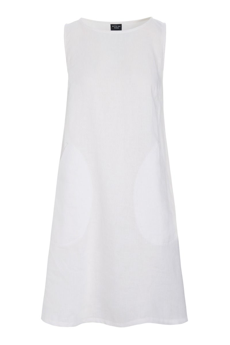 Airy linen kort kjole