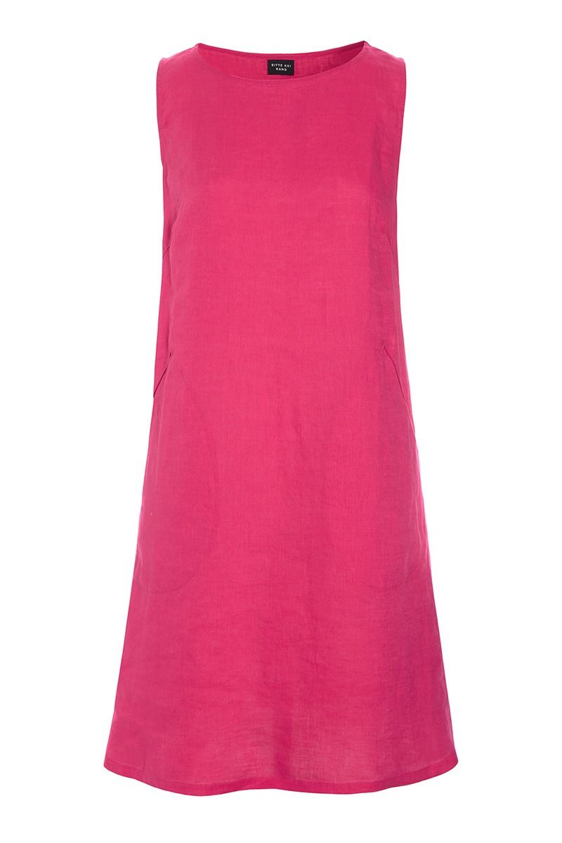 Airy linen kort kjole