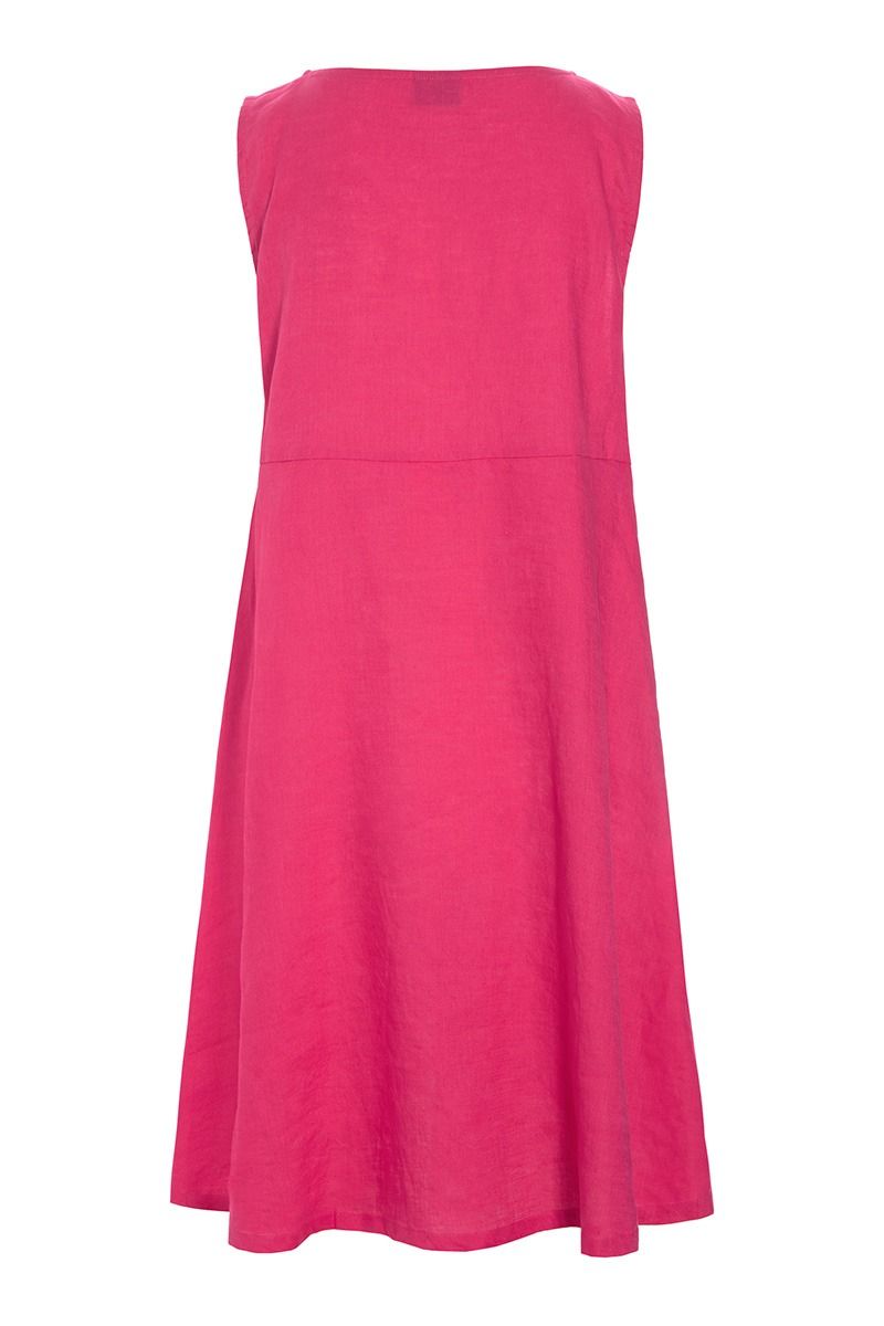 Airy linen kort kjole