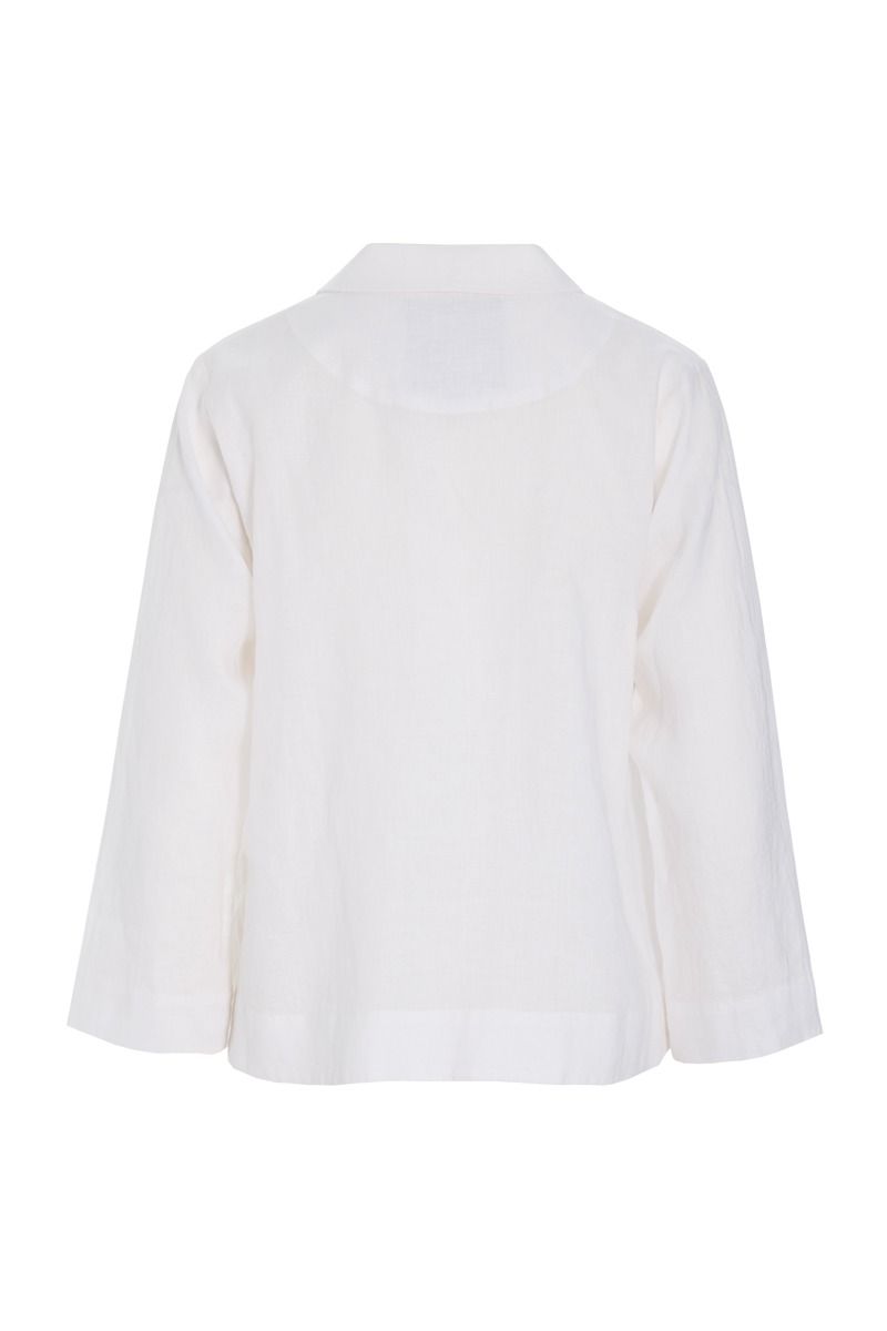 Airy linen a-formet jakke